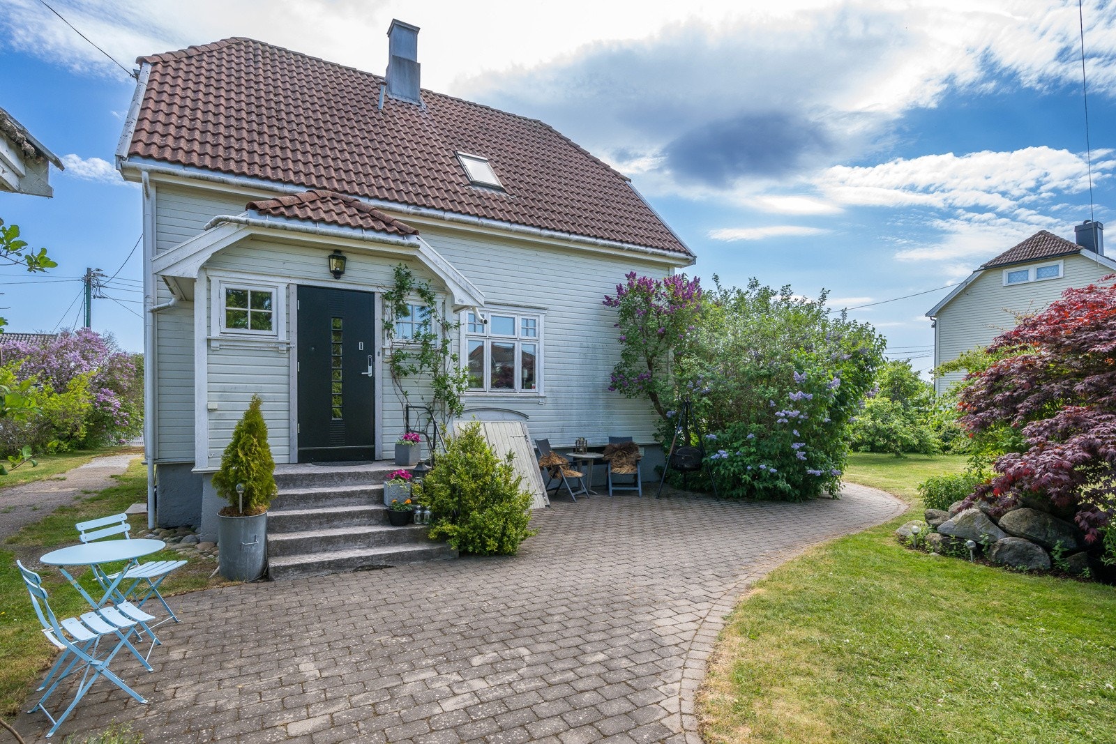 Hyggelig inngangsparti Galleribilde