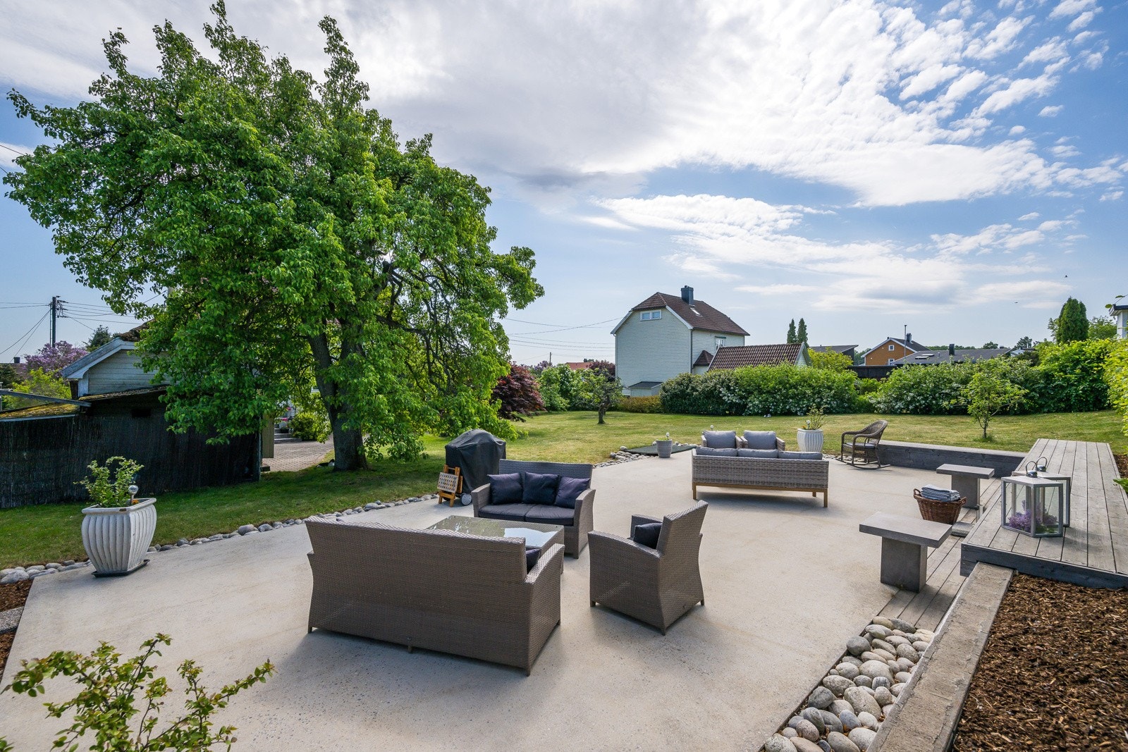 Denne plattingen ble støpt i 2017 Galleribilde