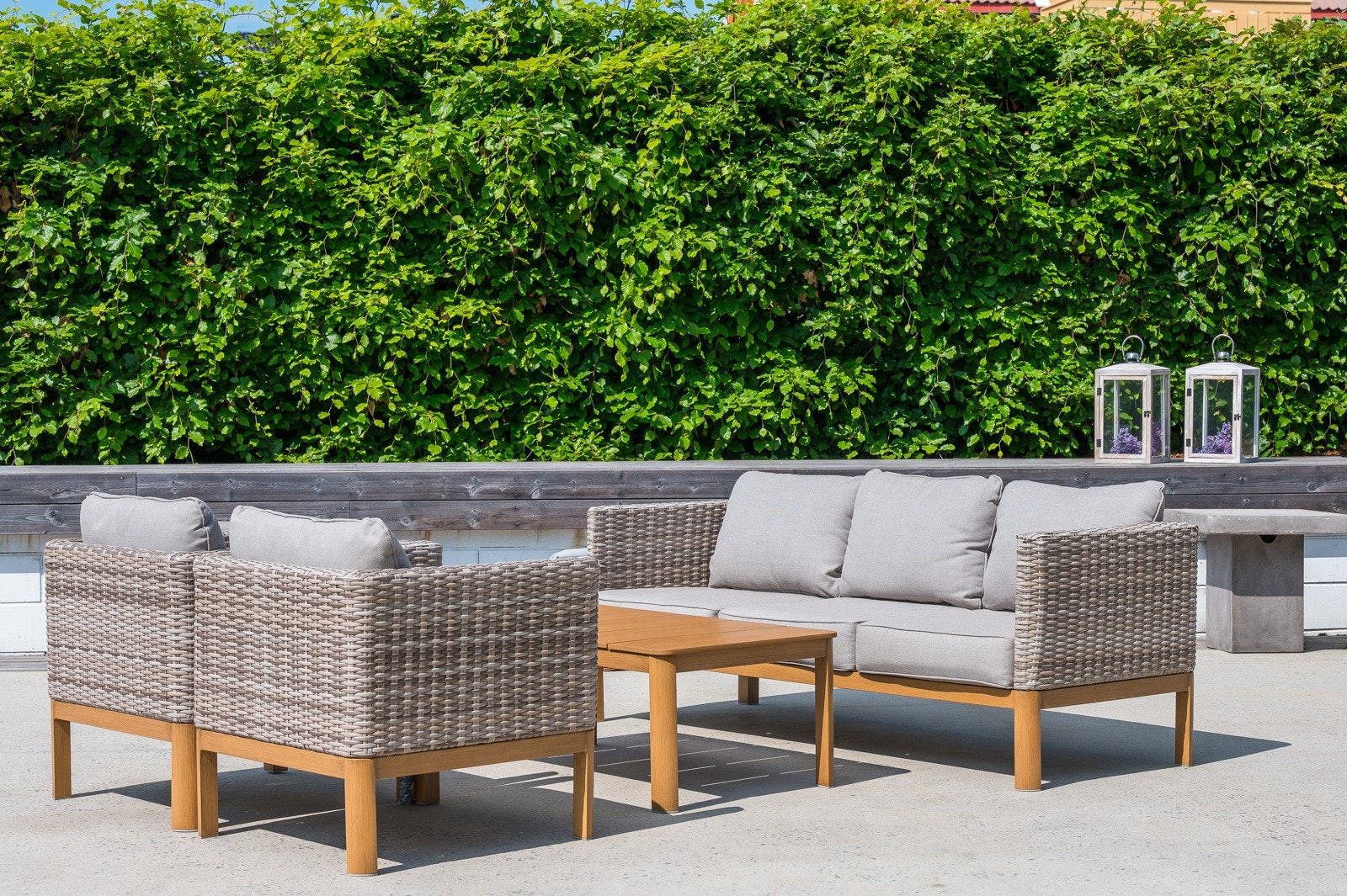 Uteplass Galleribilde