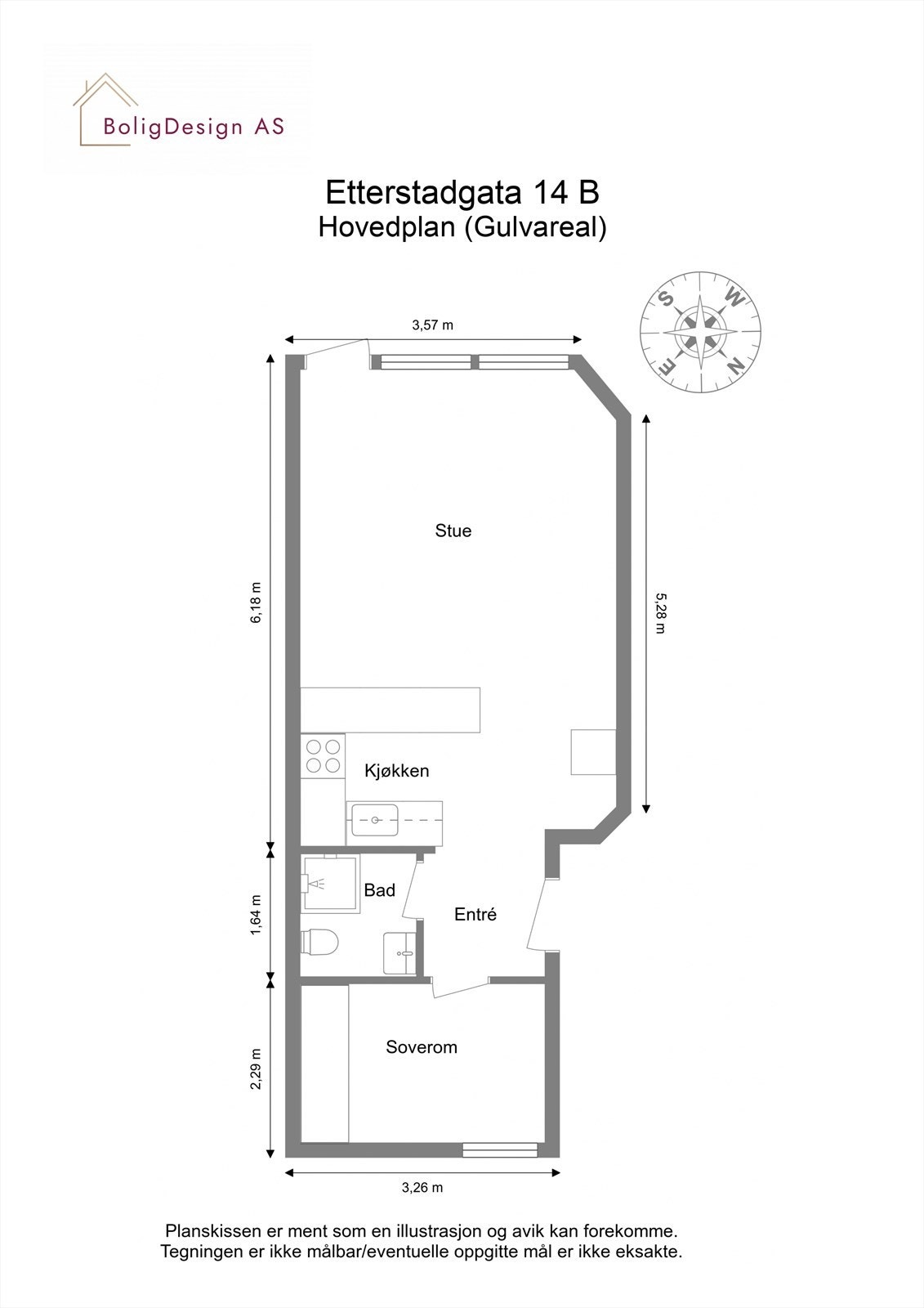 Plantegning. Galleribilde