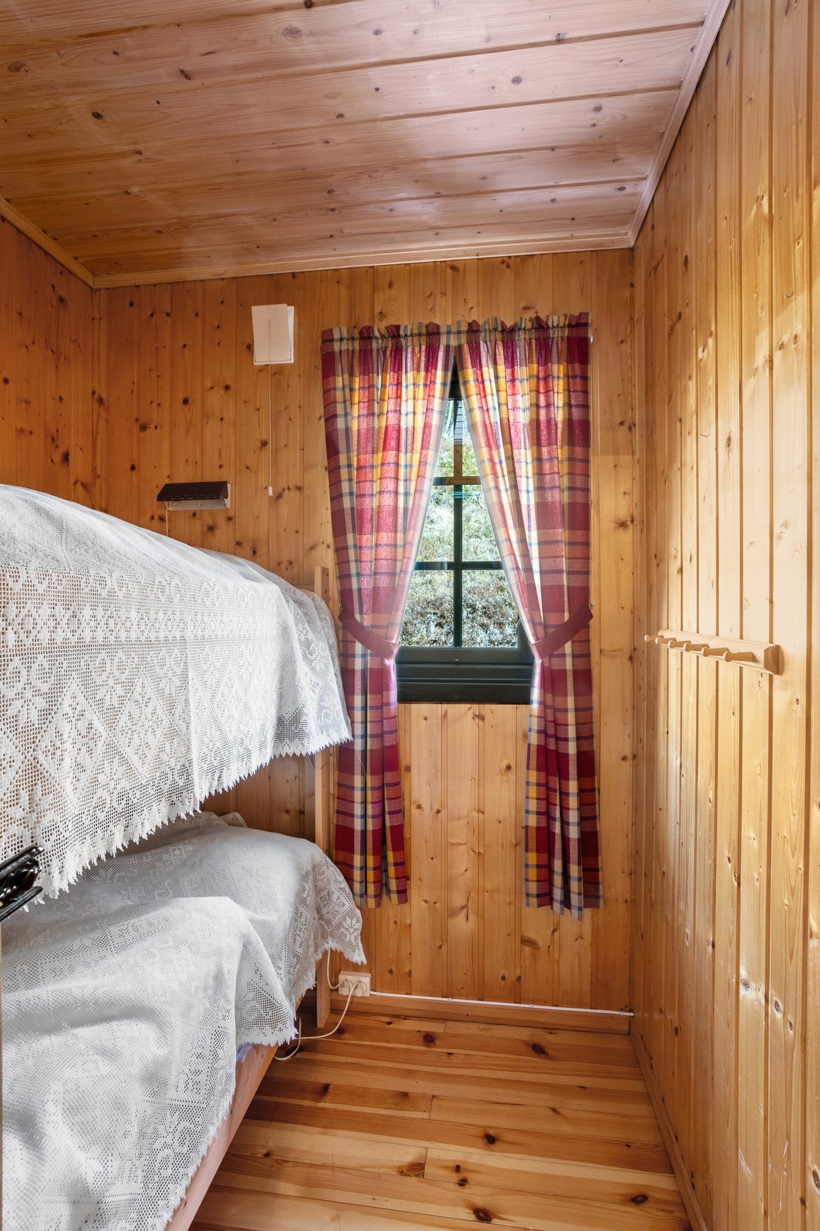 Soverom nummer fire. Hytta har i dag totalt 8 sengeplasser Galleribilde