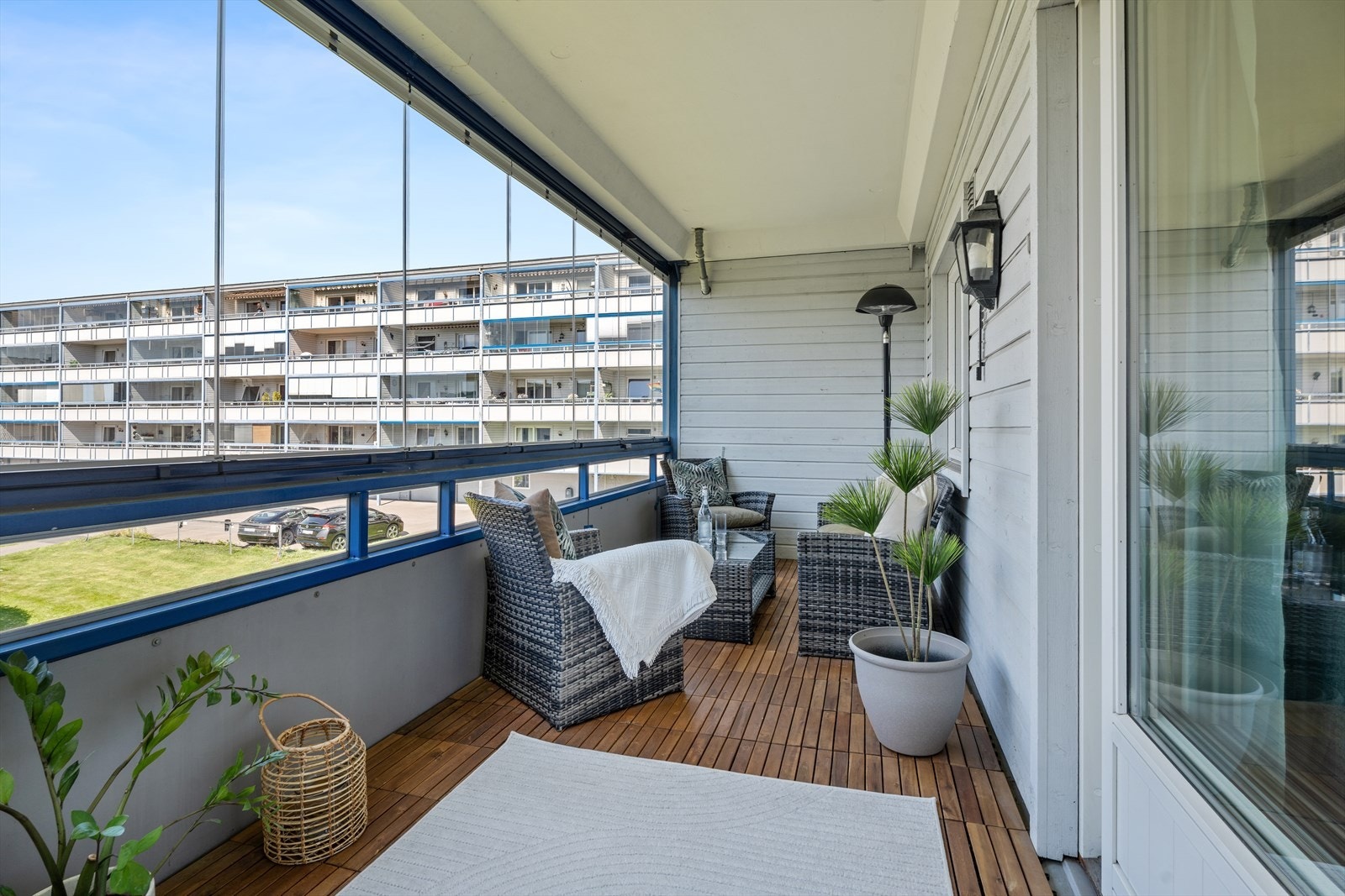 Her er det god plass til diverse sittegrupper og loungegruppe. Galleribilde