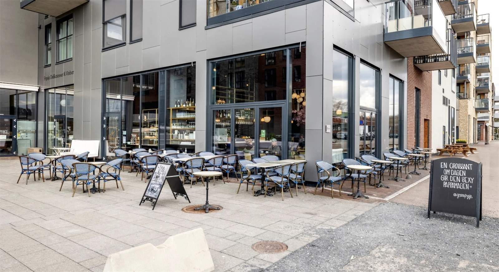 Det er også et koselig bakeri, Grains som ligger på Frysjaparken. Galleribilde