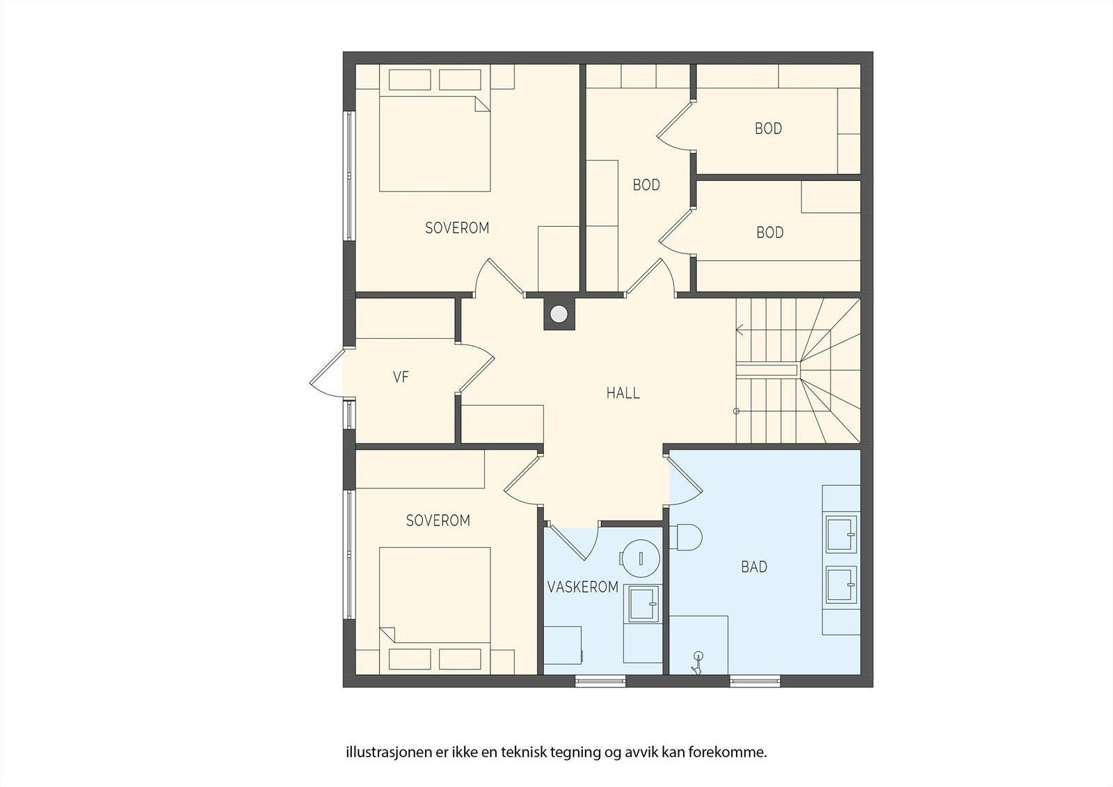 Underetasje Galleribilde