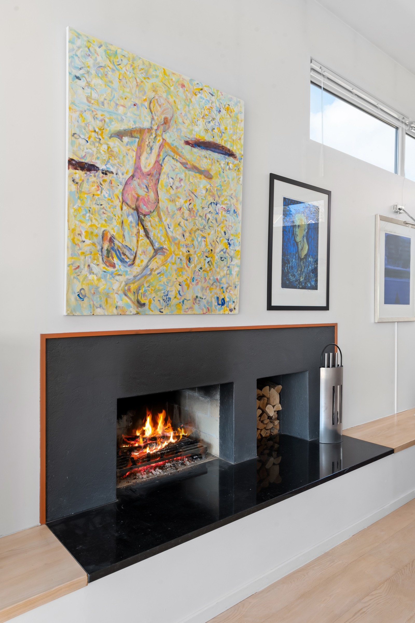 Peisen er et møbel i seg selv..... Galleribilde