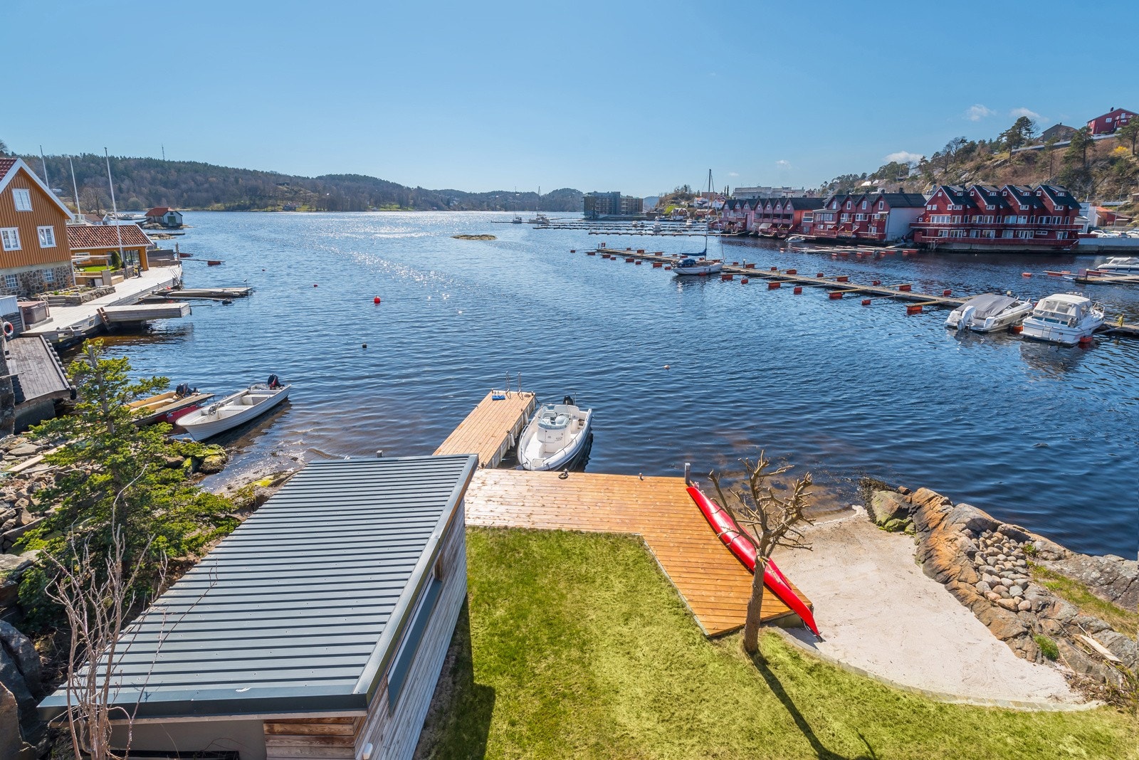 Utsikten fra balkongen. Galleribilde