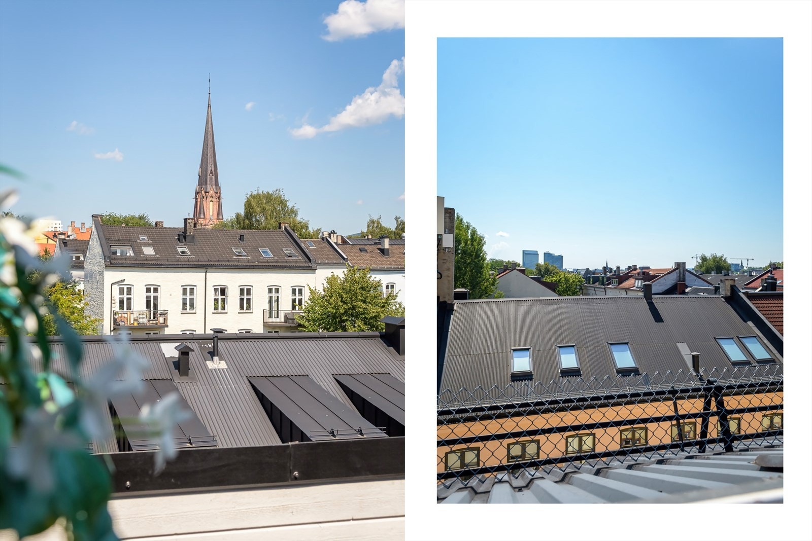 Hyggelig utsikt utover nærområdet Galleribilde