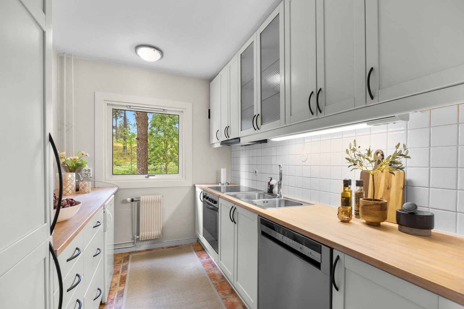 Alle hvitevarene medfølger. Galleribilde