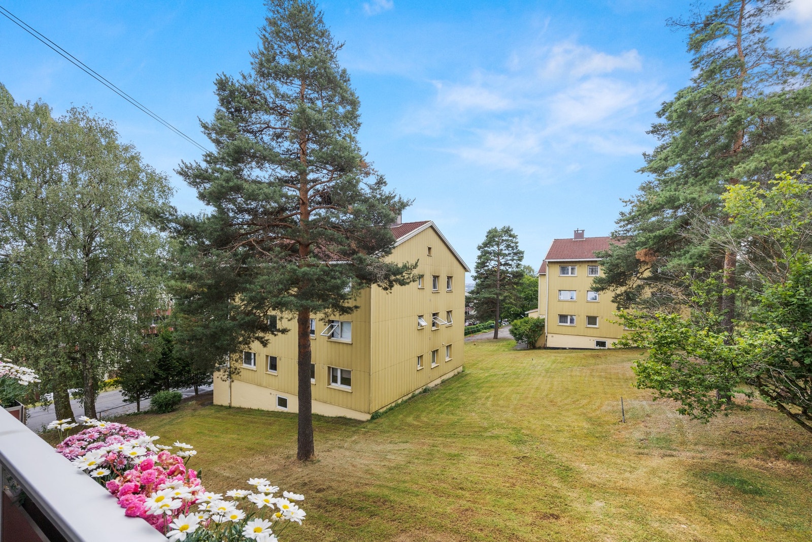 Utsikten fra balkongen. Galleribilde