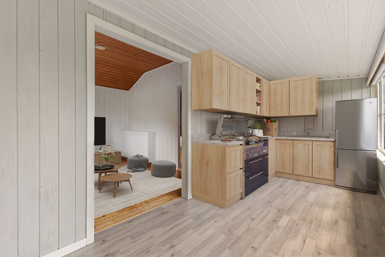 (Digitalt møblert) Galleribilde