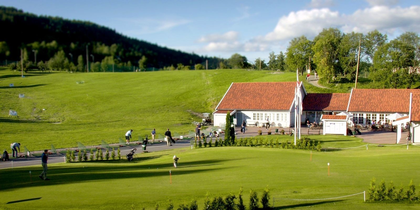 Kort vei til Grorud Golfklubb. Galleribilde