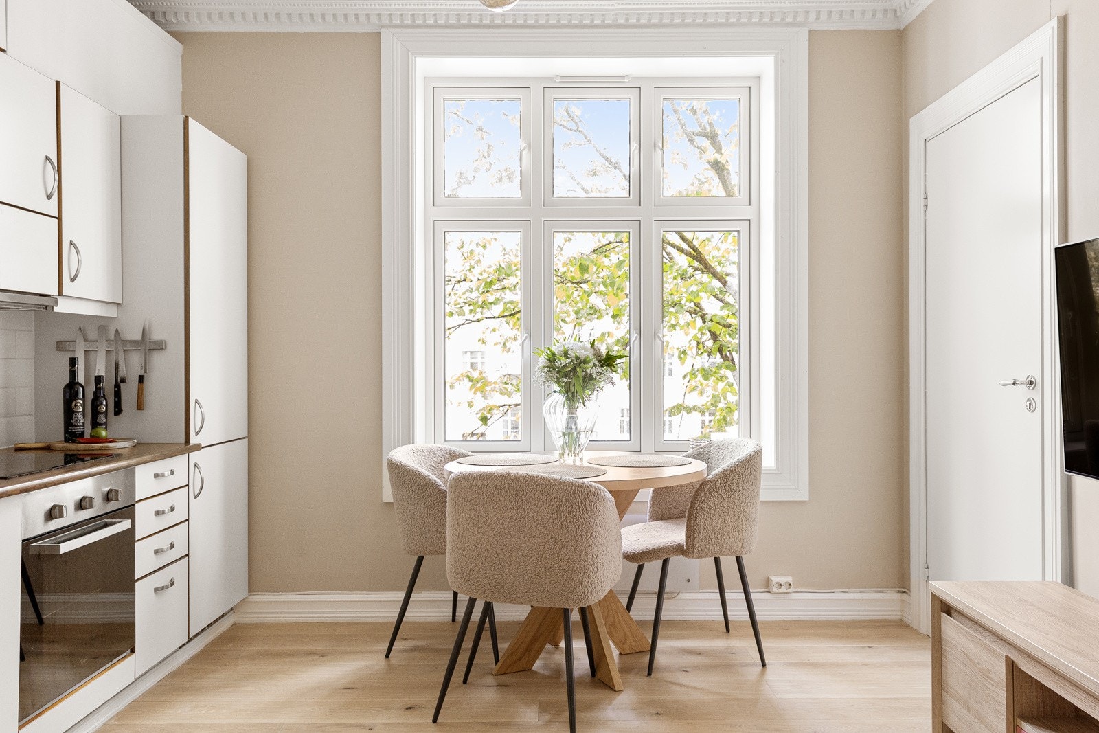 Her bor du i en stille blindgate, samtidig som byens puls og servicetilbud er rett i nærheten Galleribilde