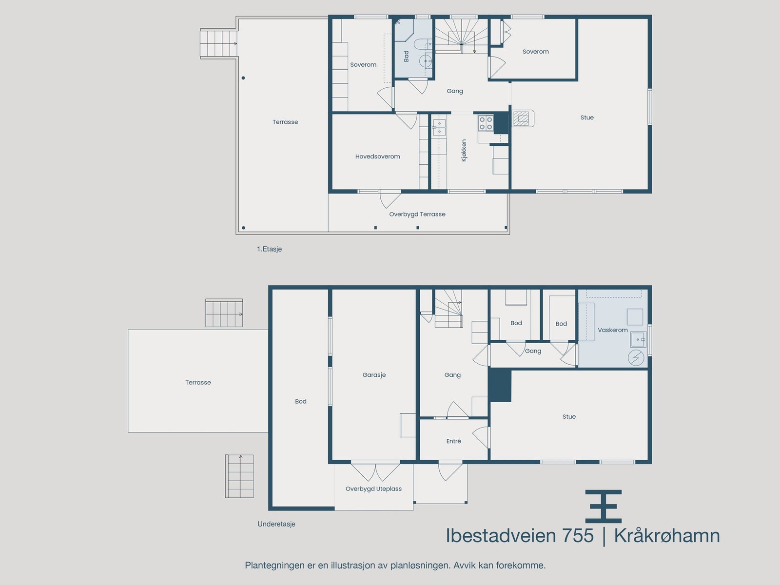 Plantegninger samlet Galleribilde
