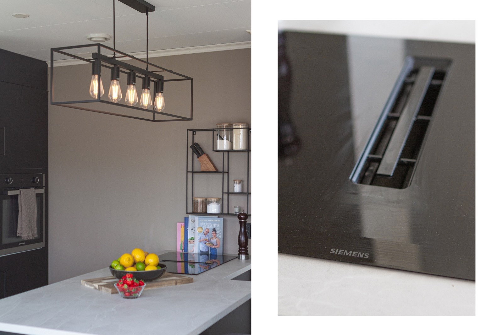 Platetopp med Integrert ventilator Galleribilde