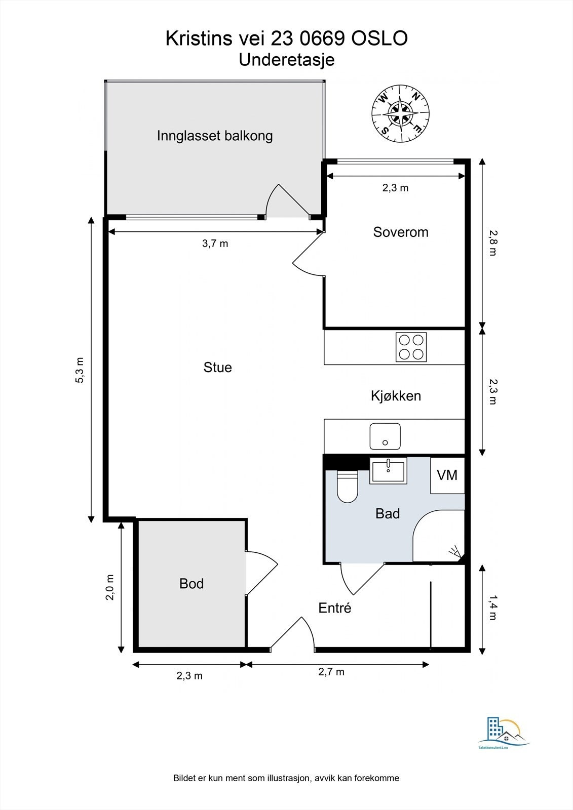 - Plantegning - Galleribilde