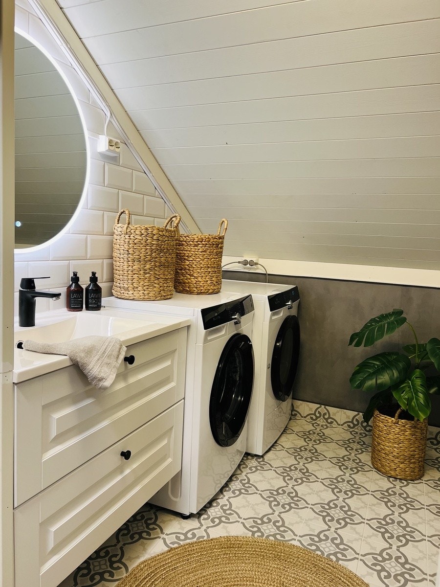 Tørketrommel og vaskemaskin Galleribilde