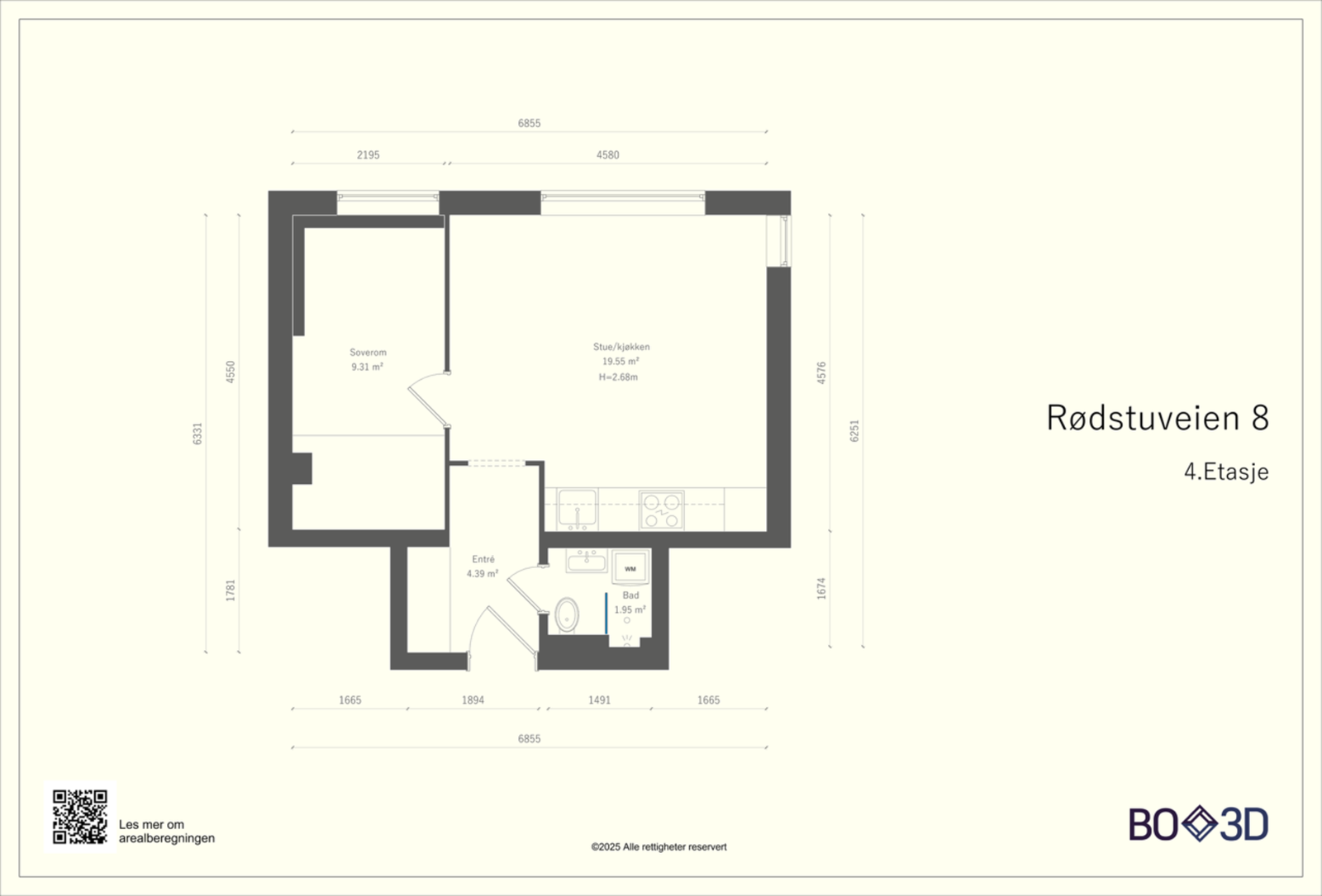 Plantegning. Galleribilde