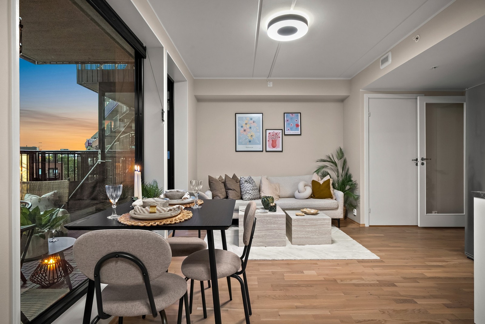 Boligen har energimerke Grønn B som kvalifiserer til grønt boliglån Galleribilde