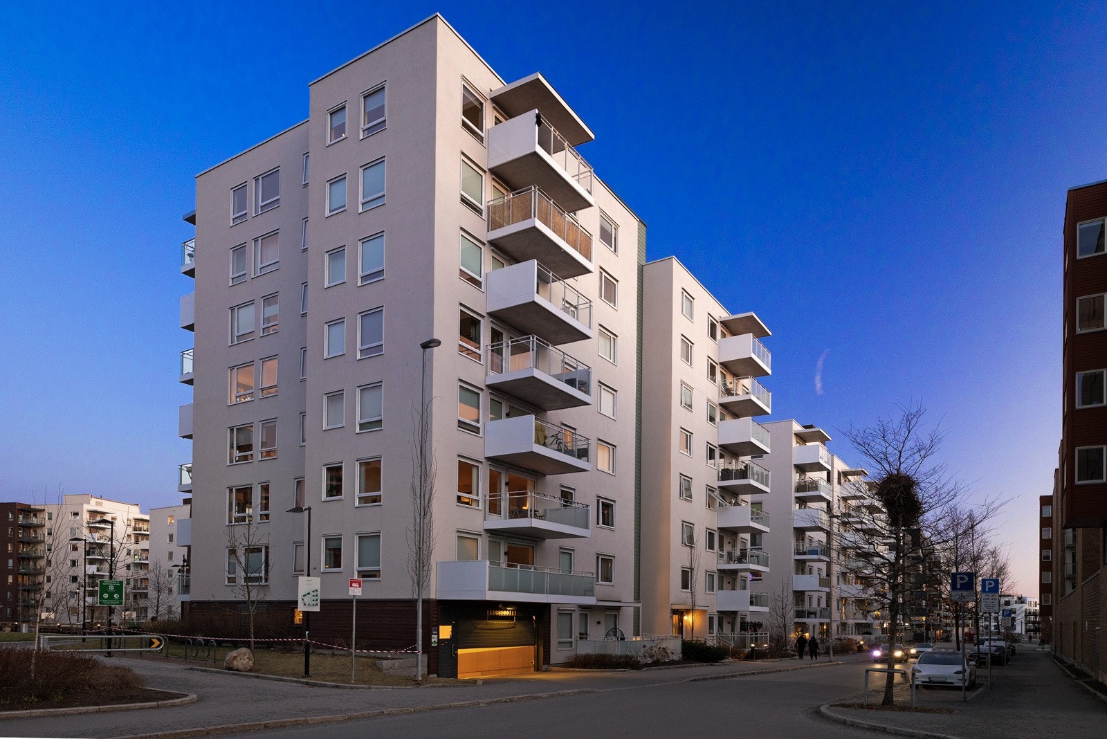 Bygningen var ny i 2019. Galleribilde