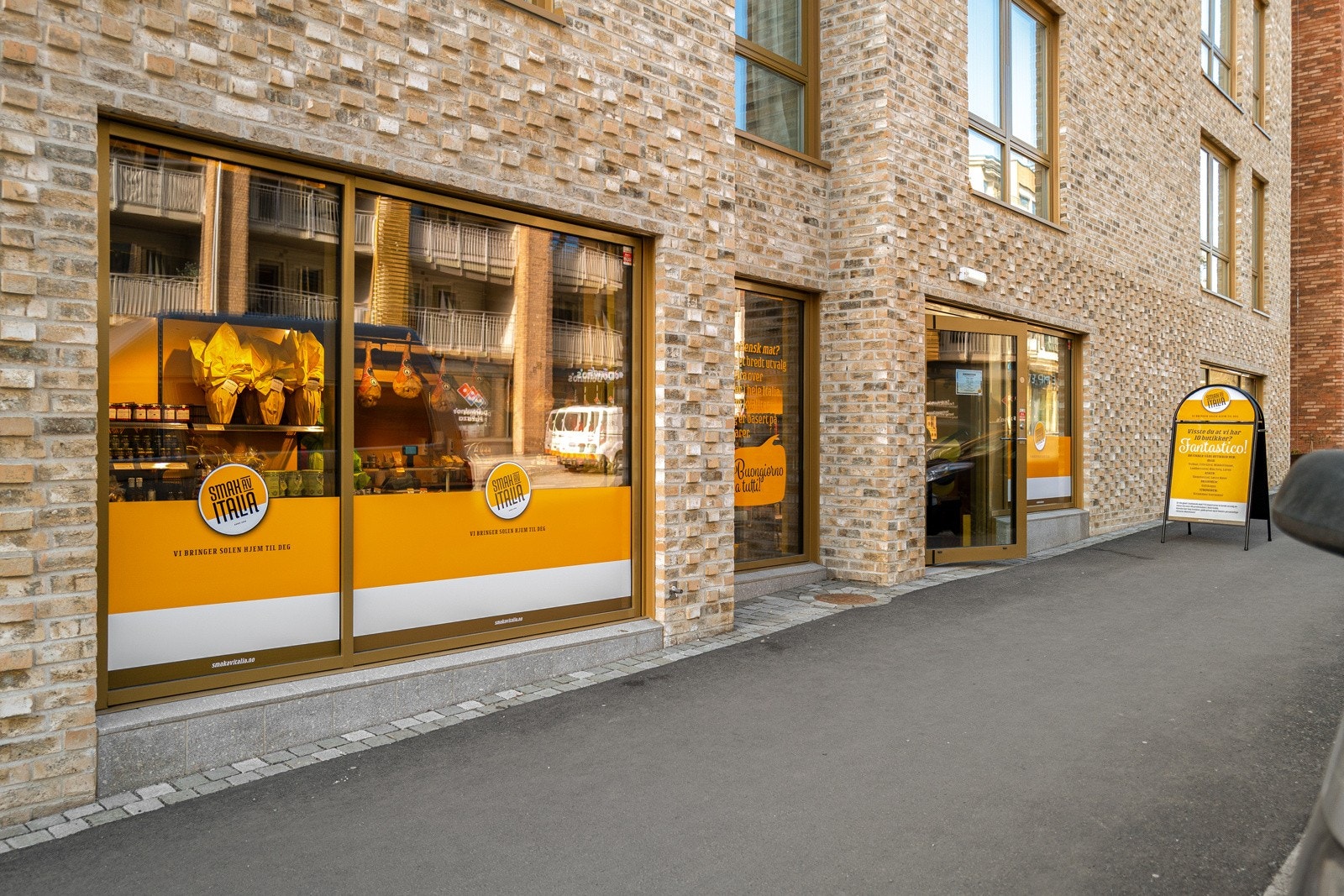 Nærområdet har flere spennende butikker. Galleribilde