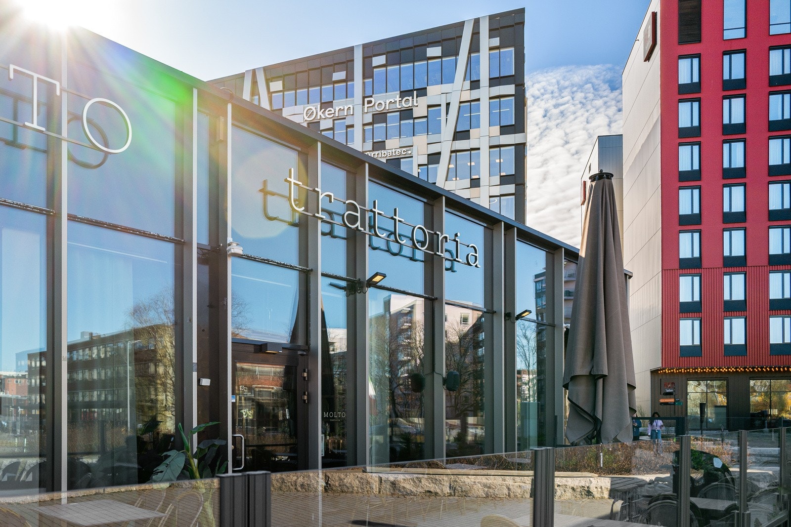 Det er flere populære serveringssteder i nærområdet. Galleribilde