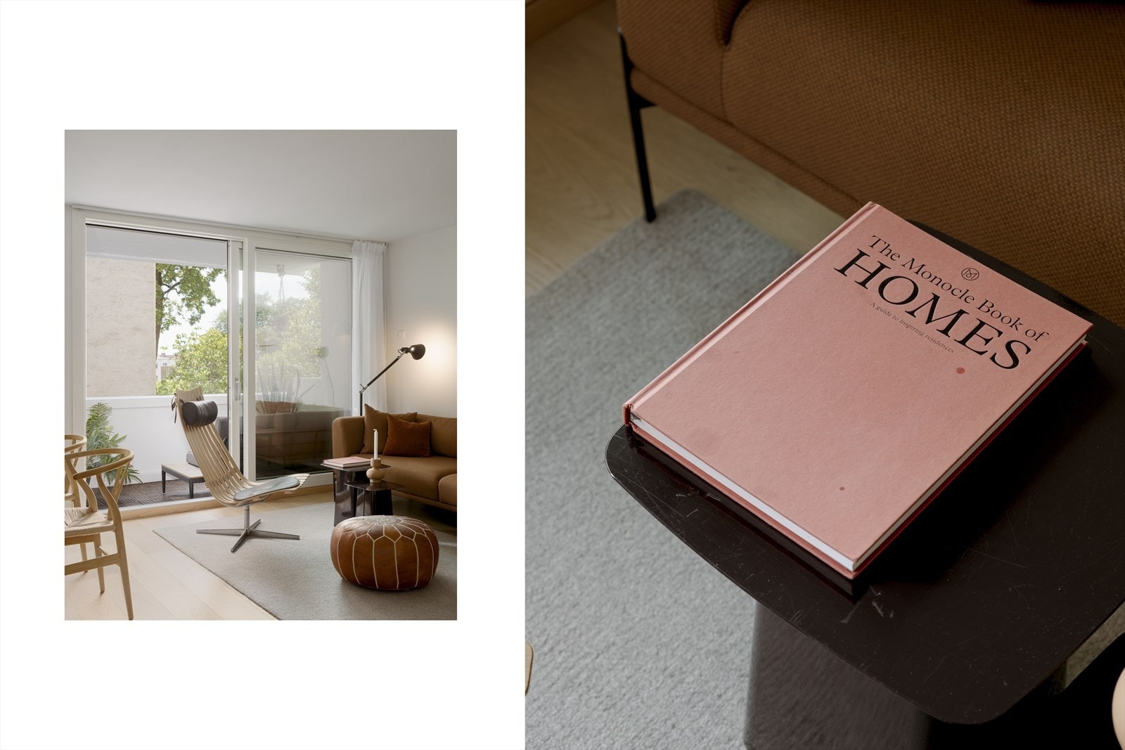 Store vindusflater og skyvedør til balkongen slipper inn rikelig med naturlig lys Galleribilde