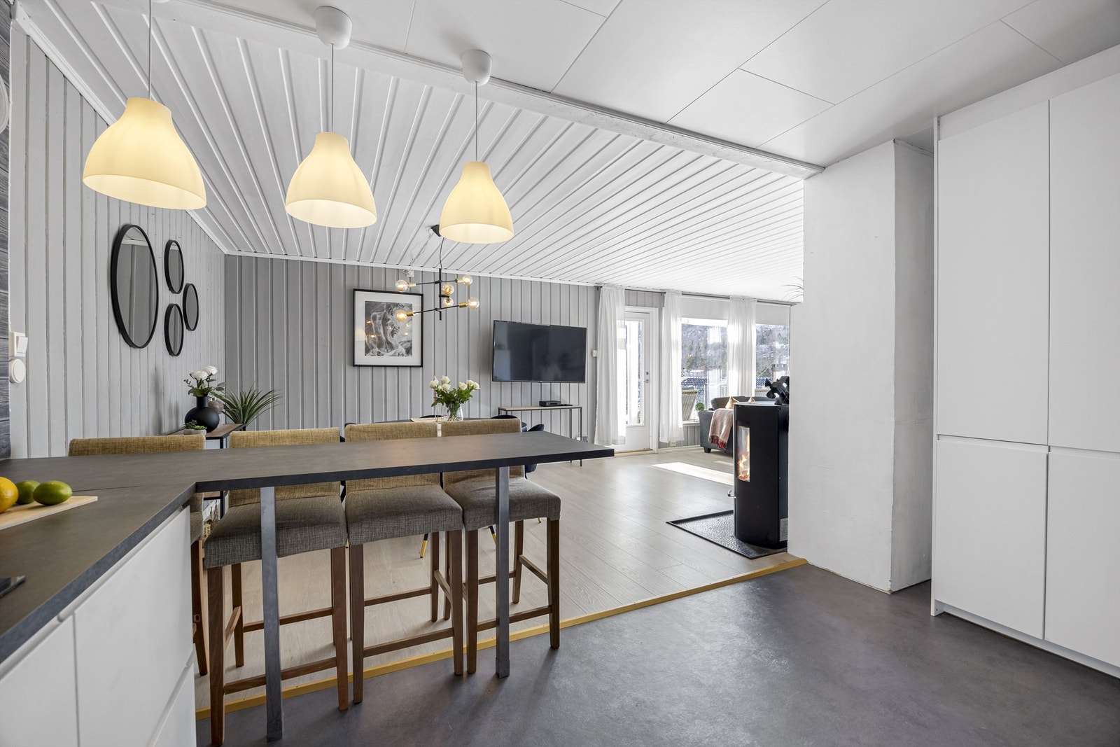 Åpen løsning til stua Galleribilde