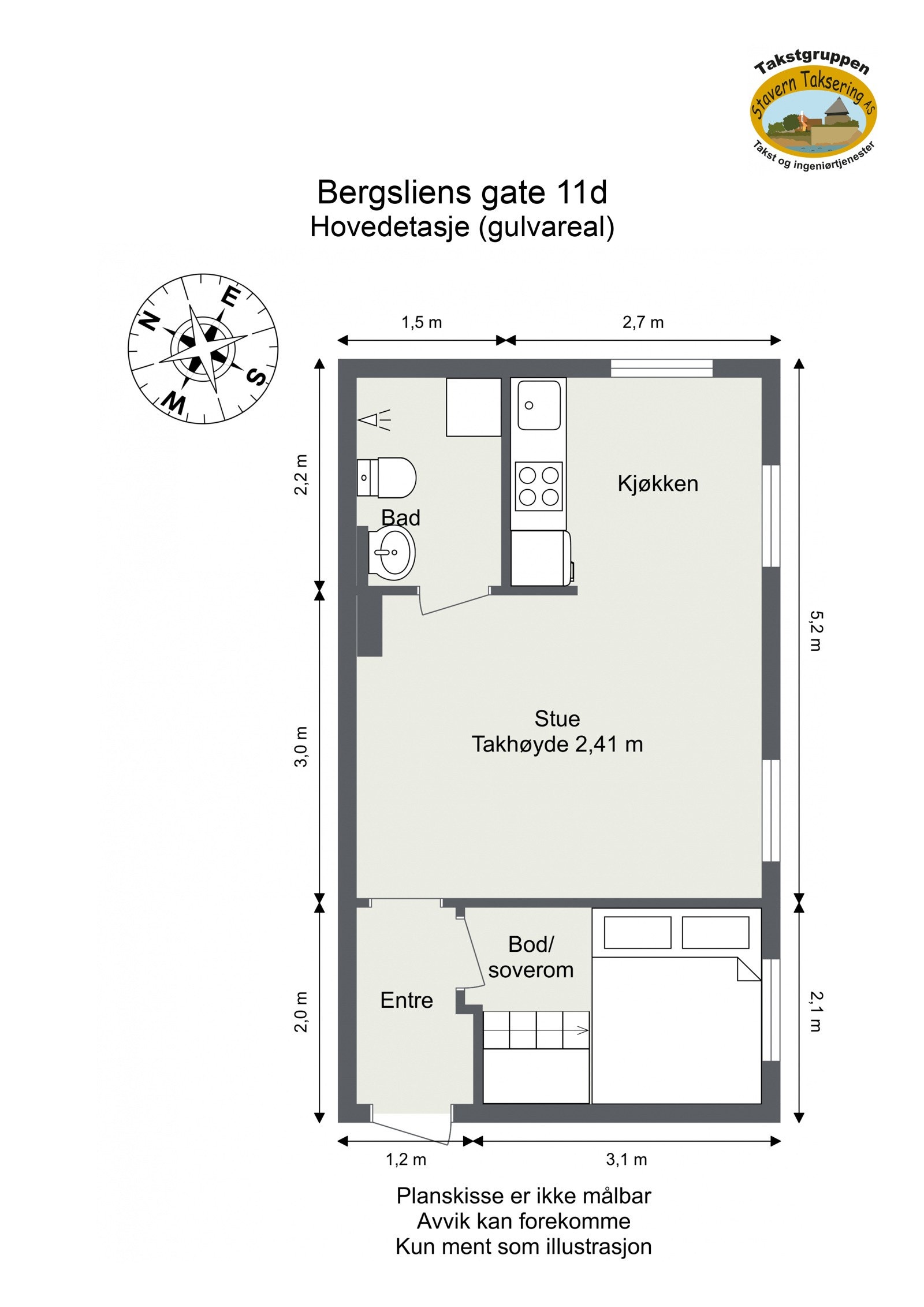 Plantegning. Galleribilde