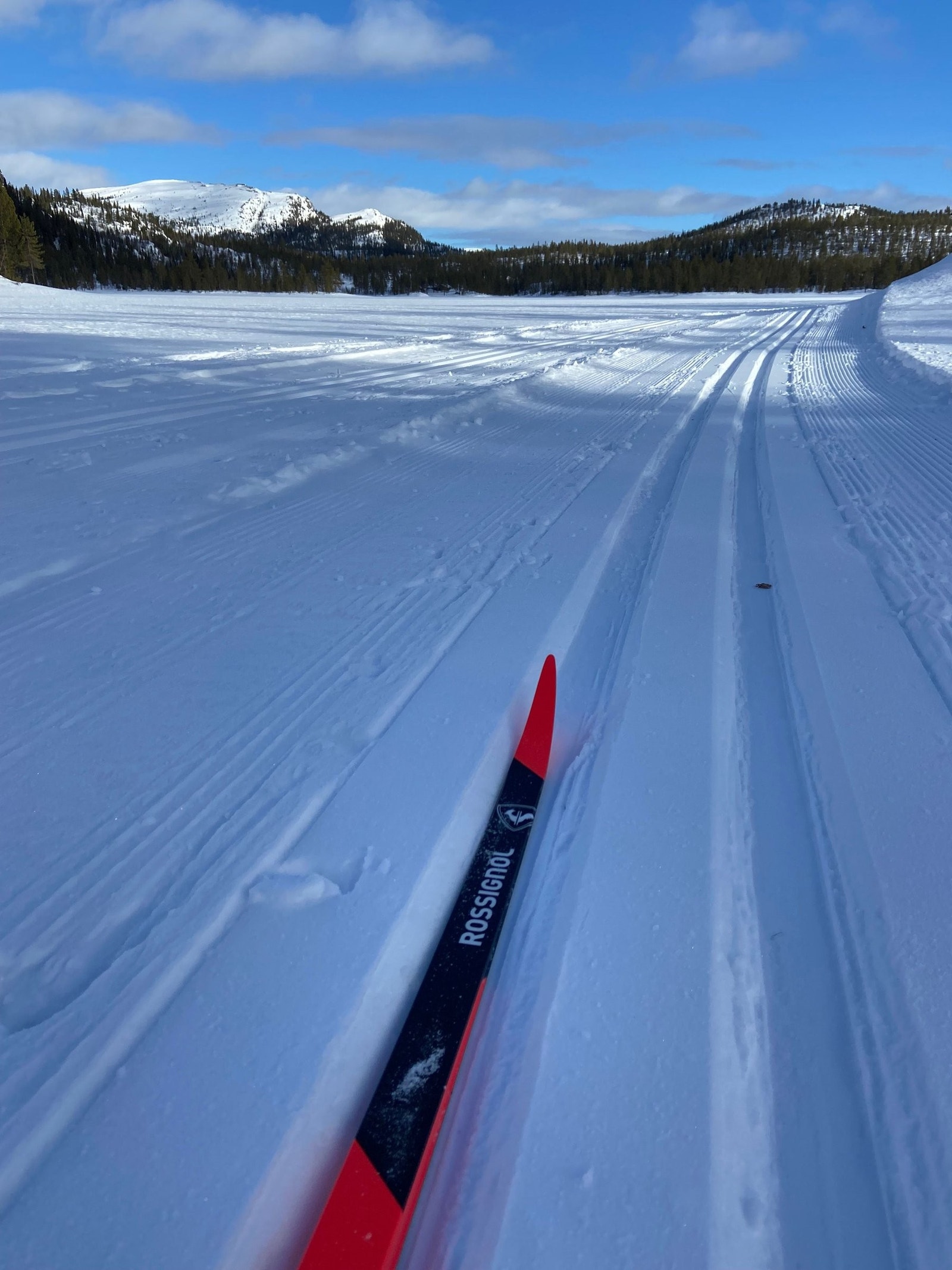 Over Storvatn med Søtelifjell i syne Galleribilde