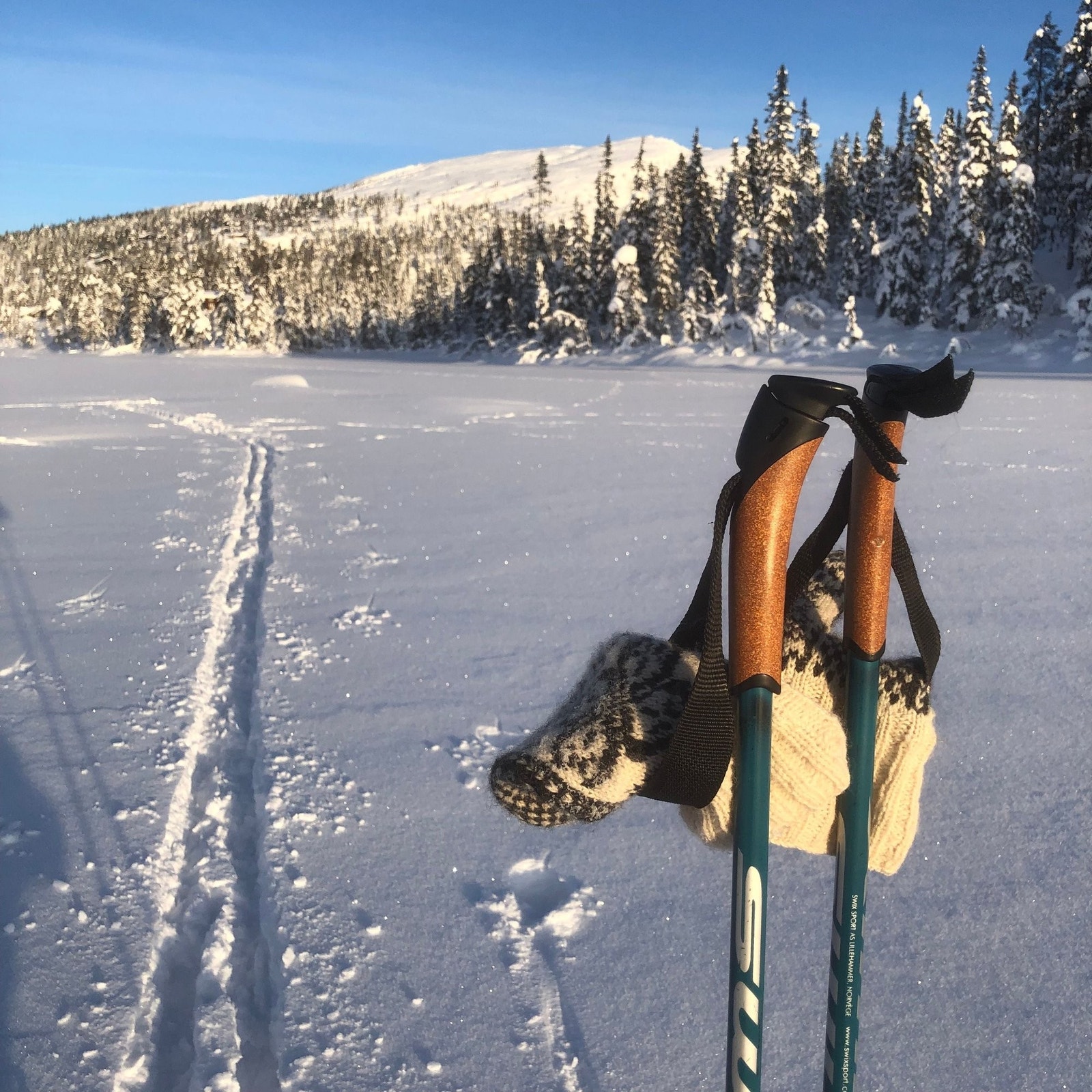 Vinterbilde fra Breiløk Galleribilde