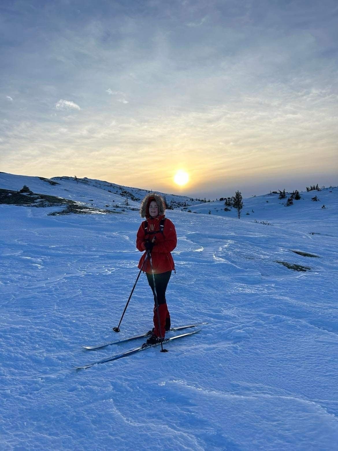 På Søtelifjell utenom løypene Galleribilde