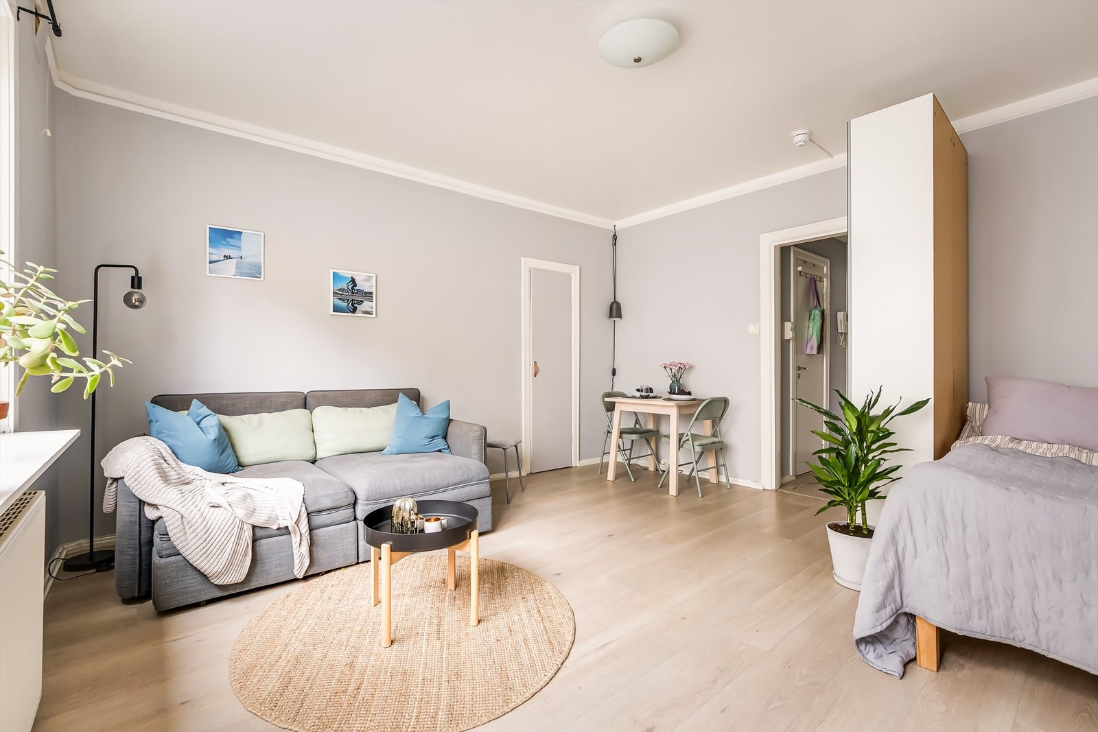 Stor felles solrik takterrasse med heisadkomst. Galleribilde