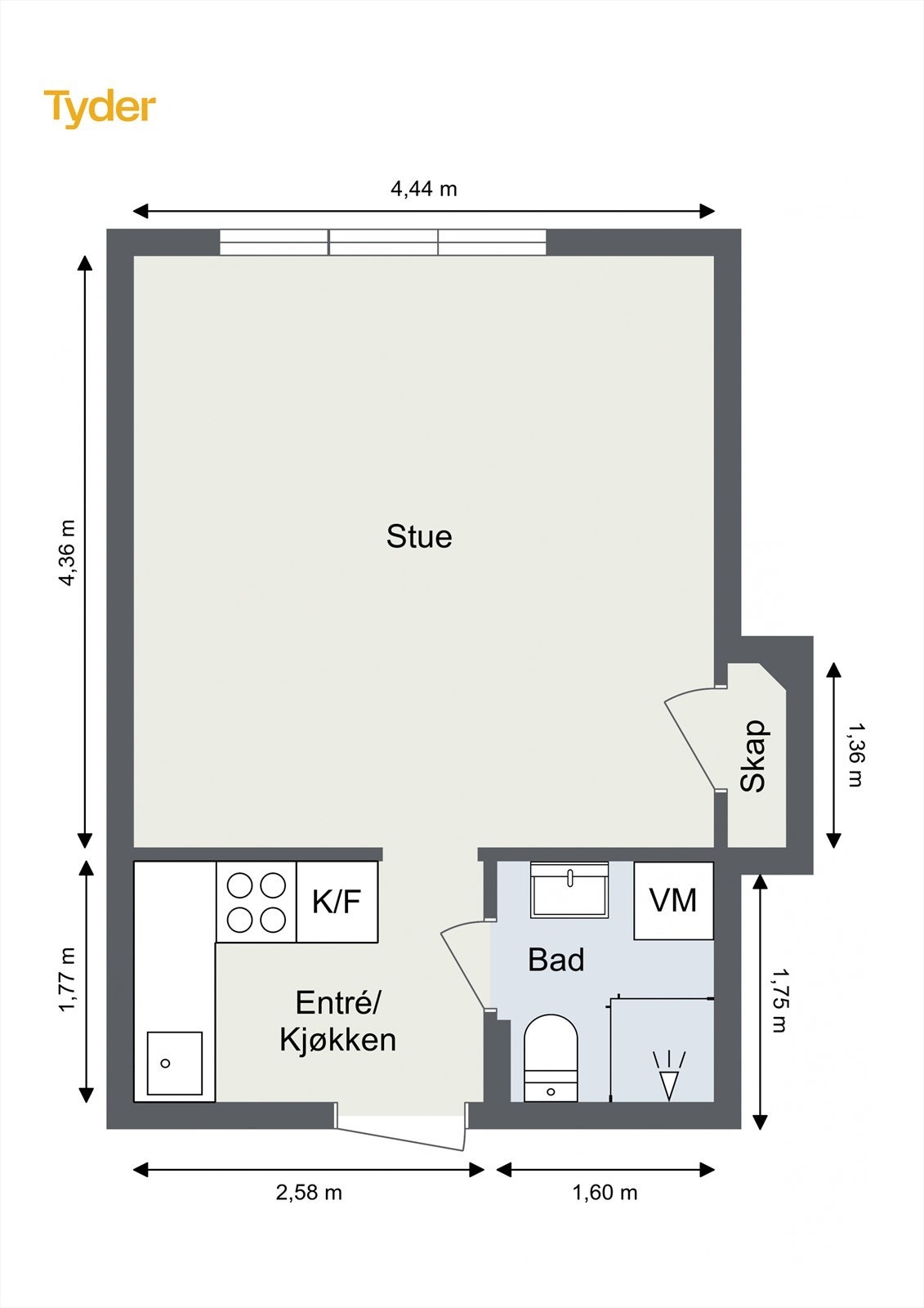 Plantegning. Galleribilde