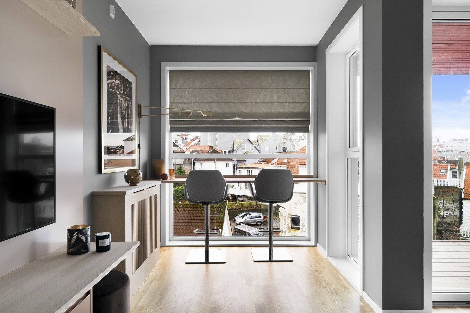 Barløsning med utsikt Galleribilde