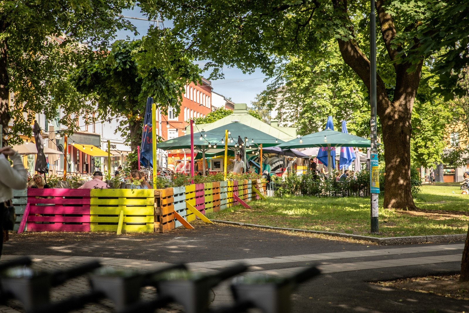 En varm og levende bydel med koselige handlegater, sjarmerende caféer og spennende spisesteder Galleribilde