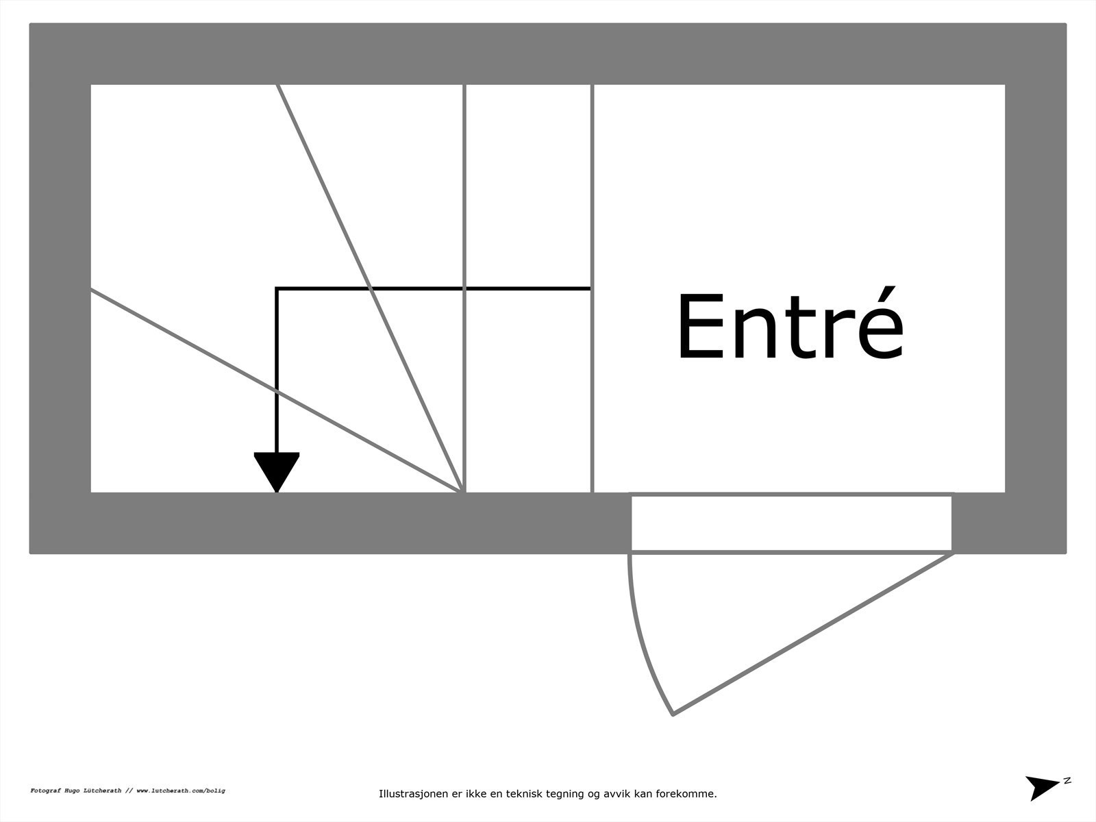 Planløsning 3.etasje. Galleribilde