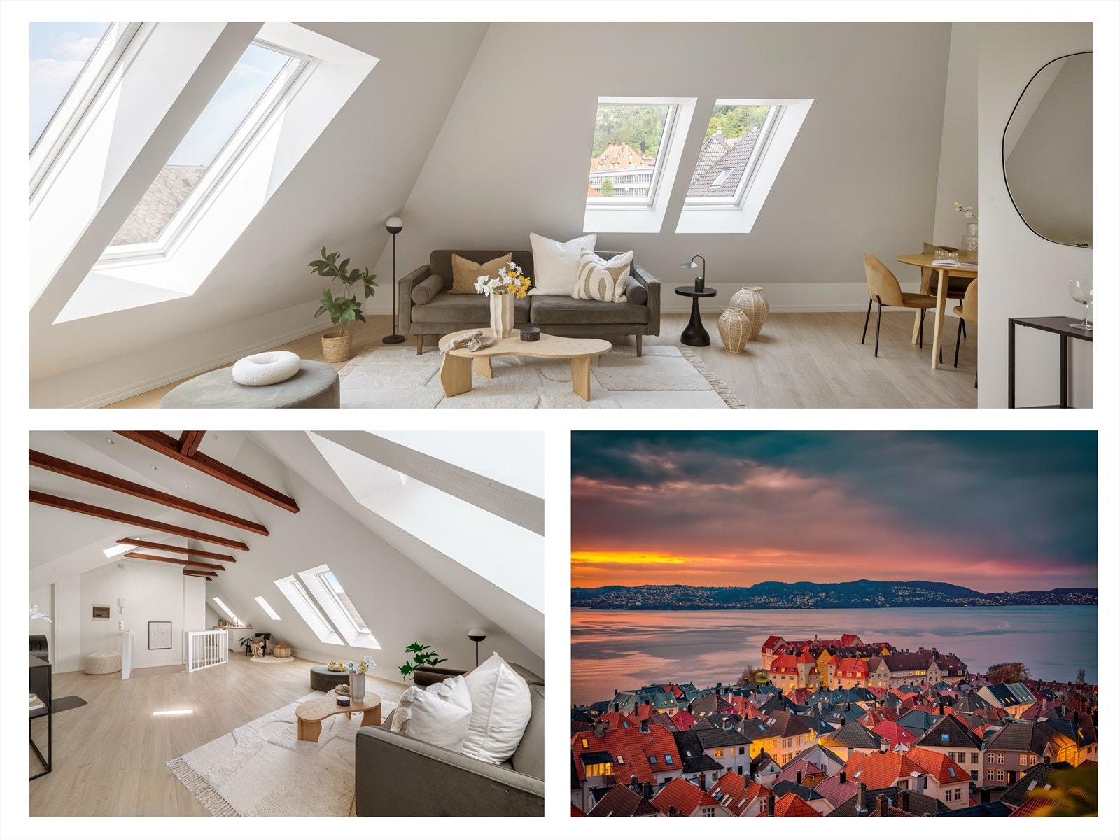 Her bor du i en ærverdig bygård beliggende herlig til i en rolig gate preget av Sandviksidyll. Galleribilde