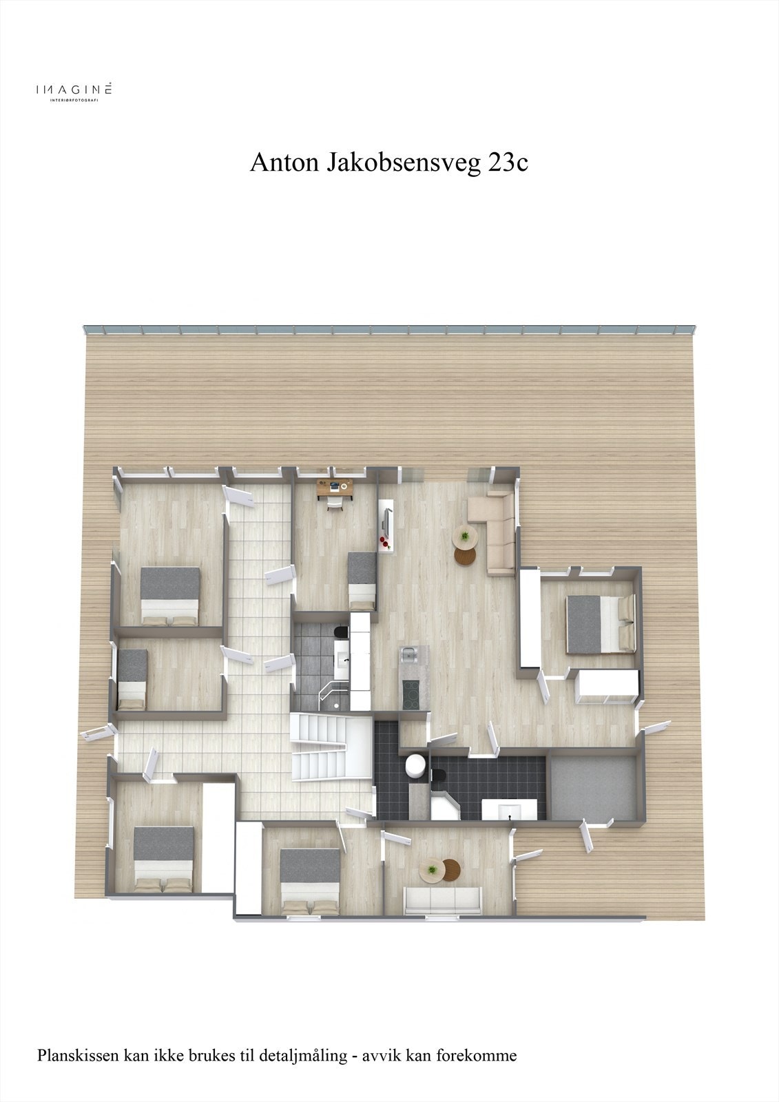Anton Jakobsensveg 23c - 3D - U-etg Galleribilde