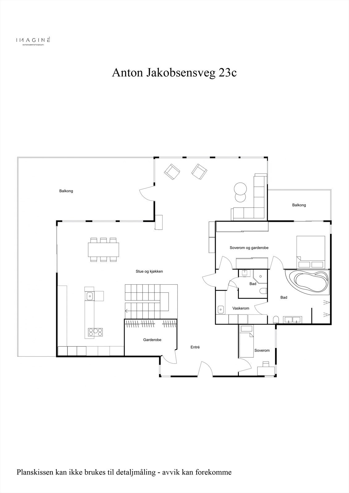 Anton Jakobsensveg 23c - 2D - 1. Etasje Galleribilde