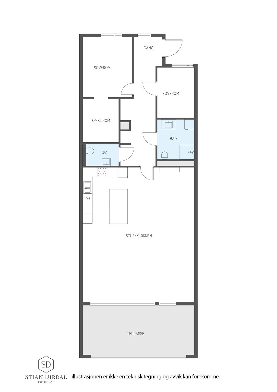 tegninger hanaveien 10b 2d Galleribilde