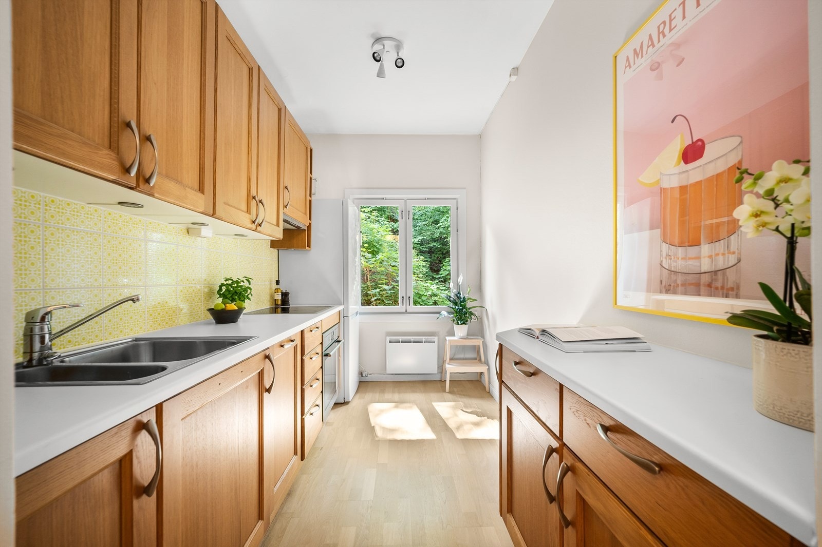 Tidløst kjøkken fra Strai som ble montert i 2016. Galleribilde