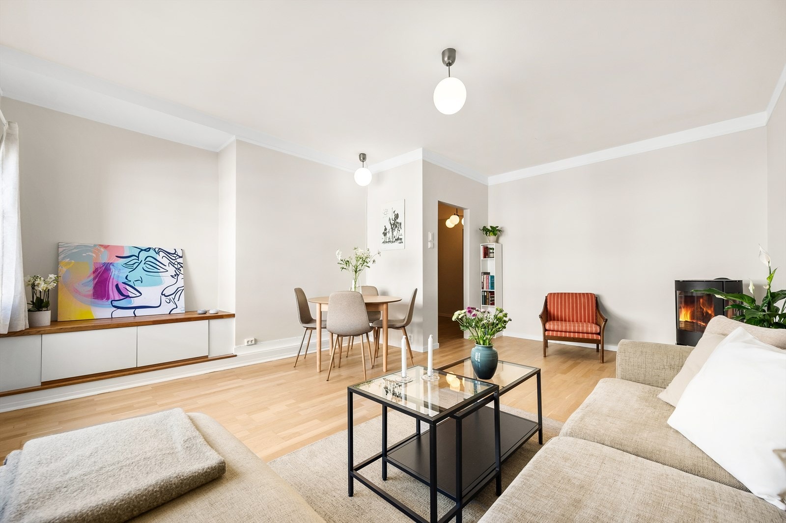 En hyggelig og sosial 2-roms med sentral beliggenhet på attraktive Bislett. Galleribilde