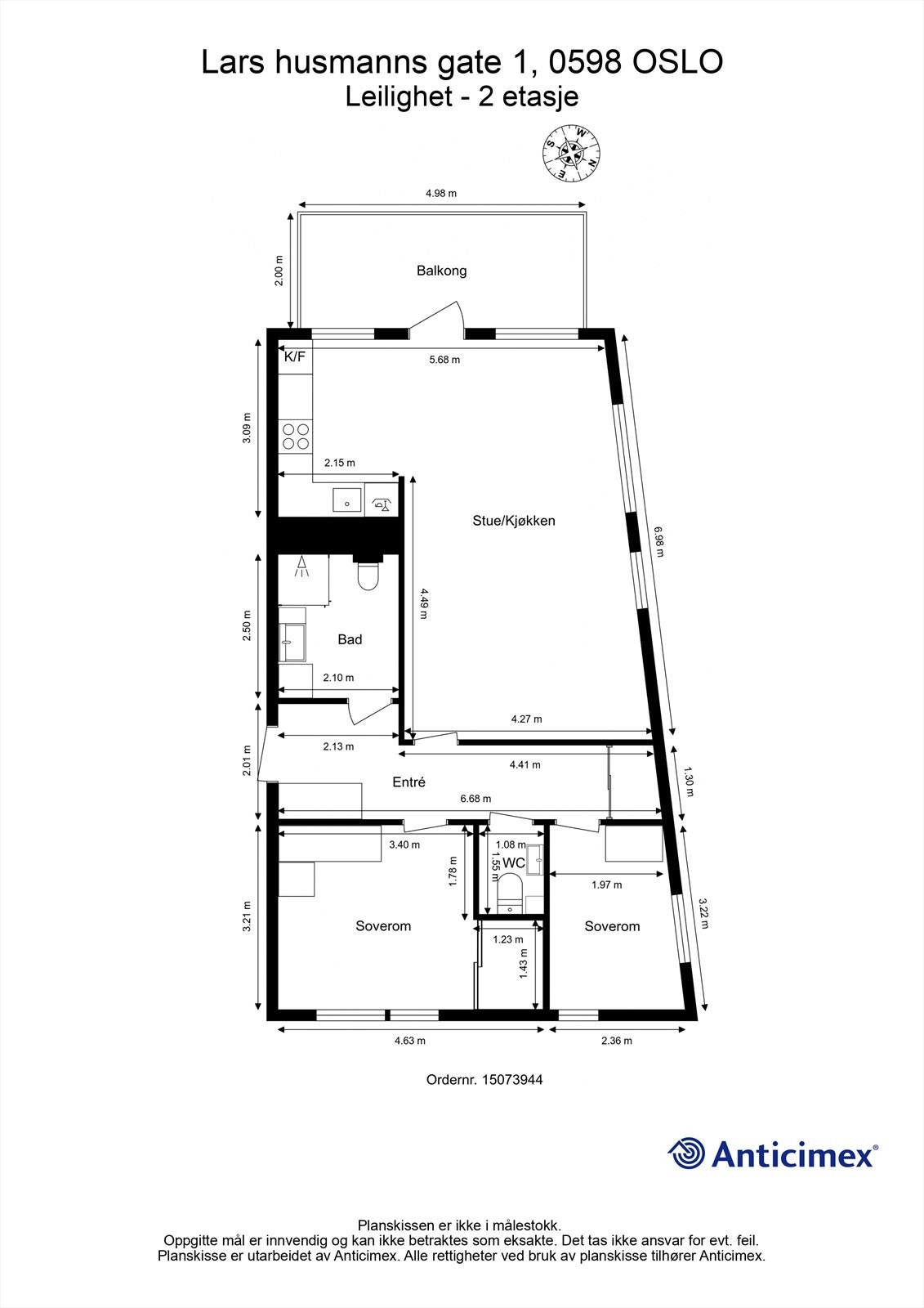 Plantegning. Galleribilde