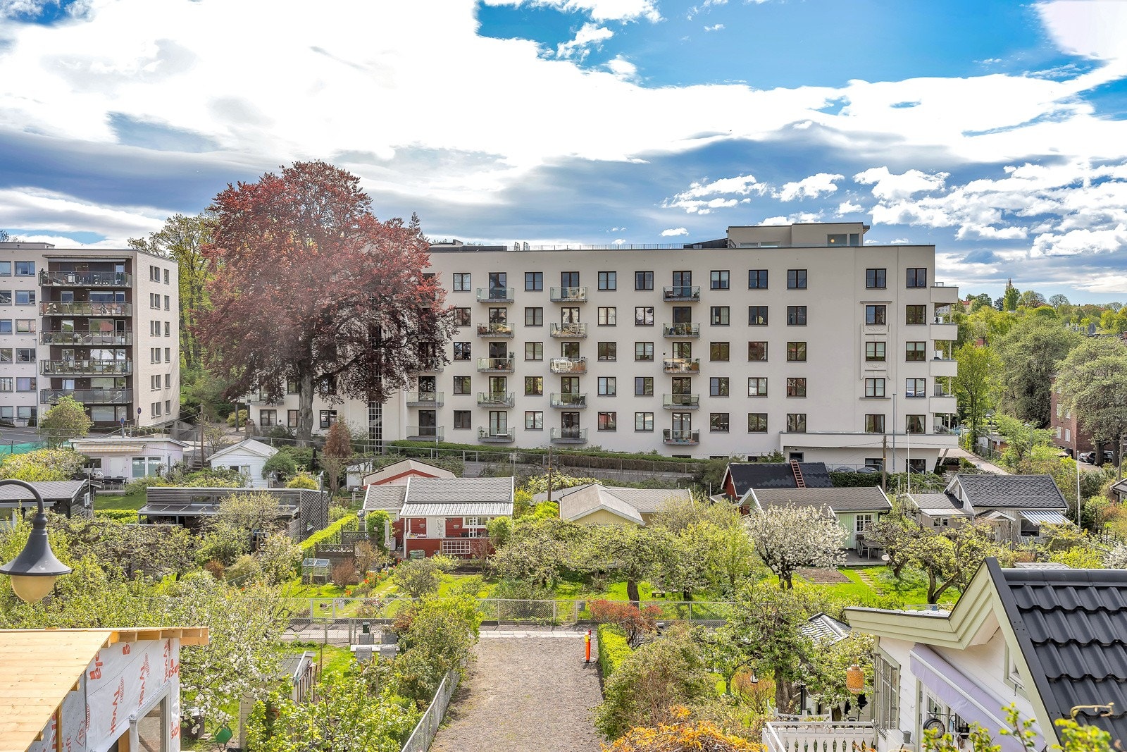 Rodeløkkens Kolonihager er landets eldste kolonihage og ligger rett ved Rosenhoff Kv 1. Kolonihagen skaper en fin atmosfære i nabolaget på sommerstid. Galleribilde