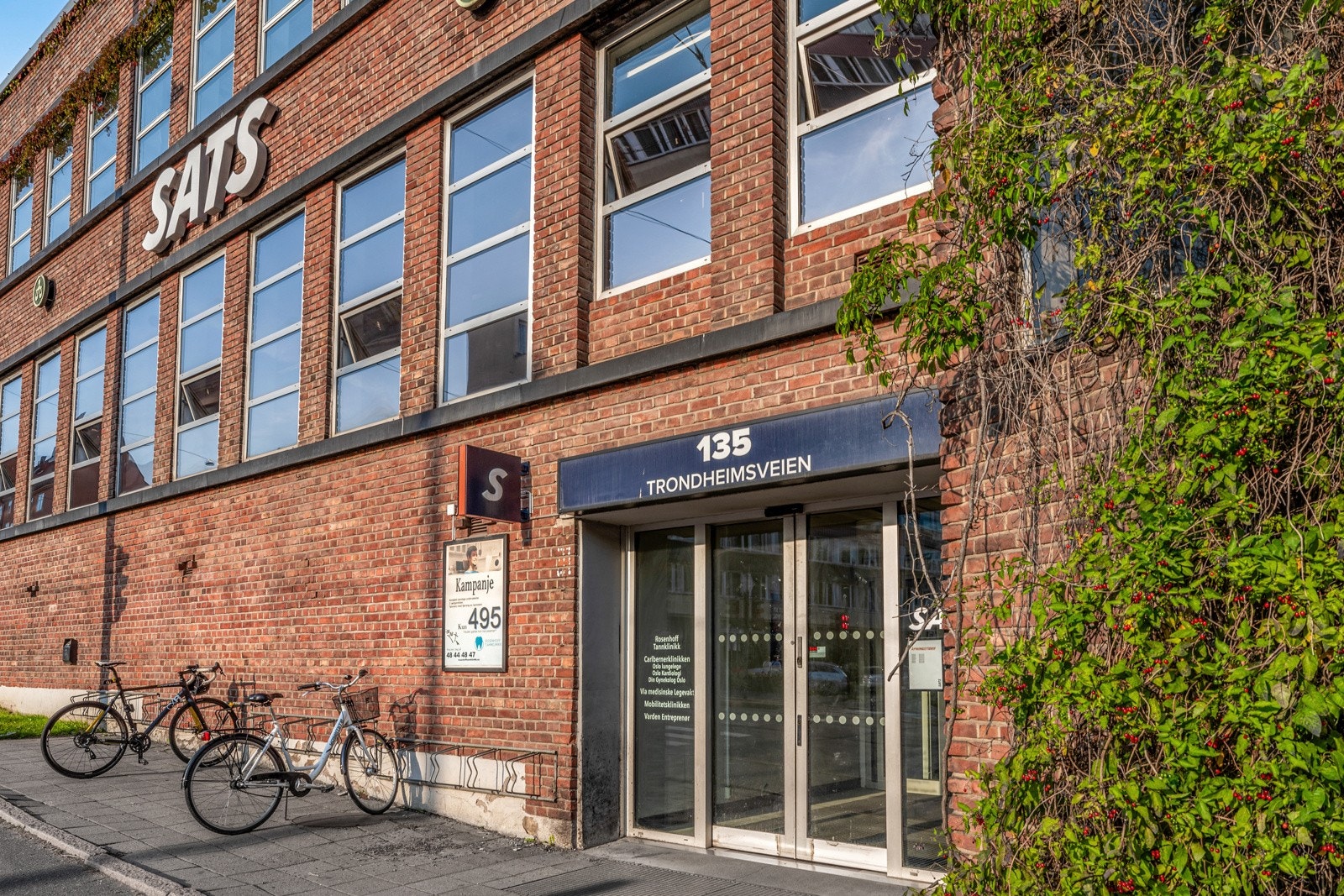 For de treningsglade finnes det et godt utvalg av treningsentere i nærheten. Galleribilde