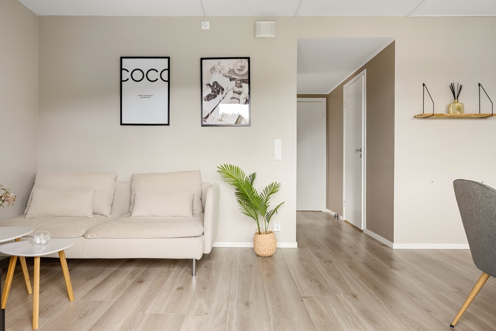 Boligen har balansert ventilasjon og vannbåren varme Galleribilde
