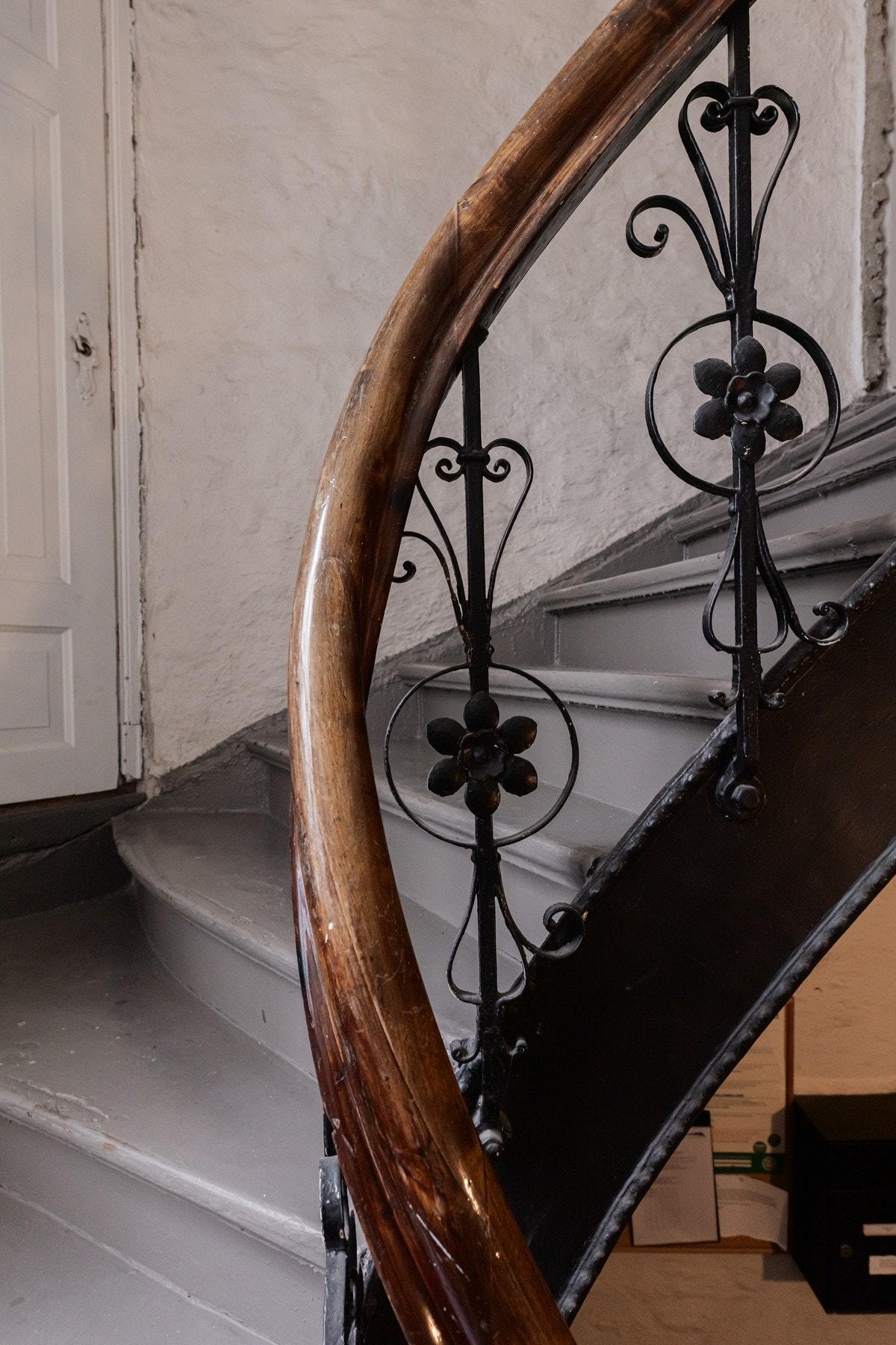 Nydelige rekkverk i smijern. Galleribilde