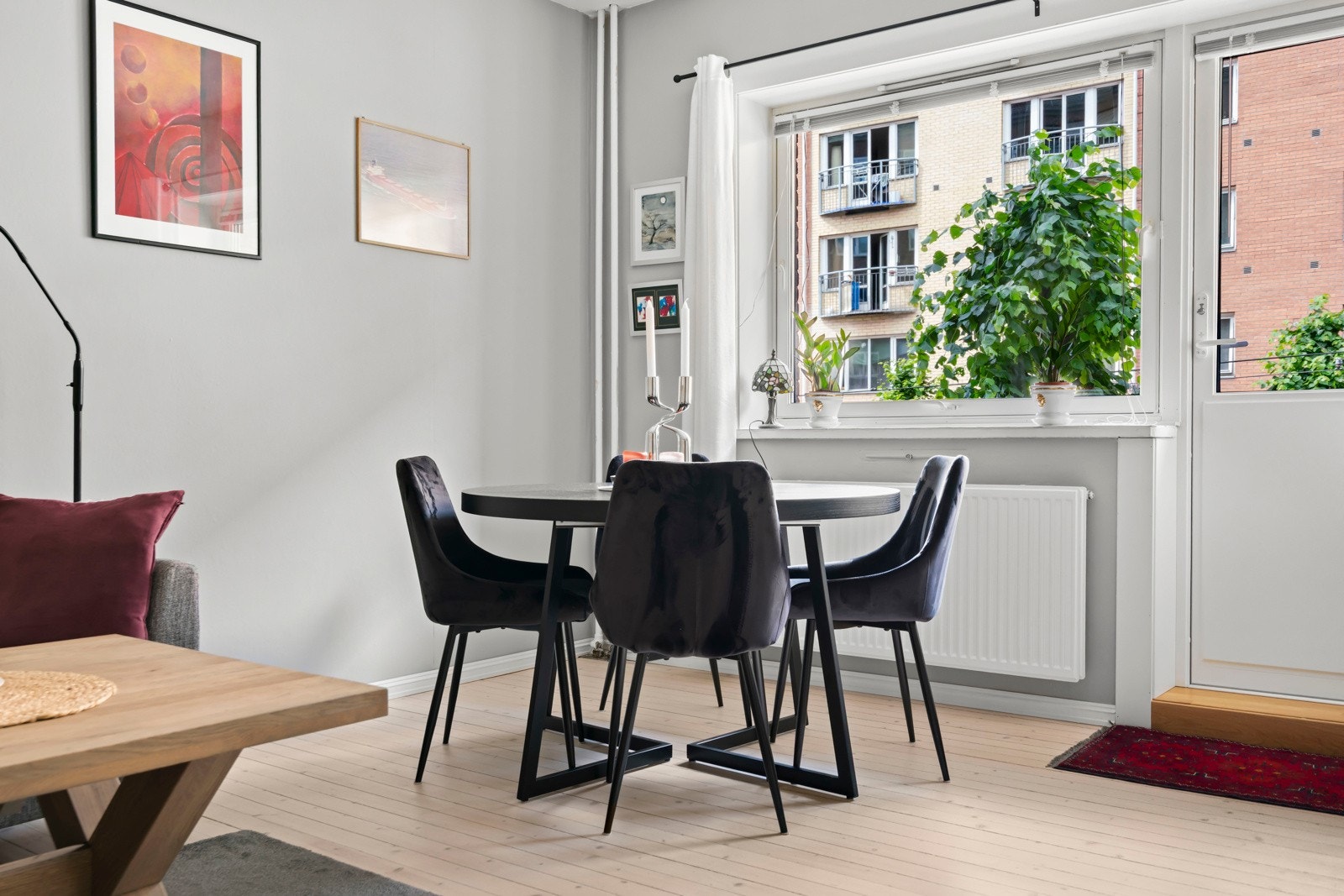 Her kan du nyte en god middag sammen med familie og venner. Galleribilde