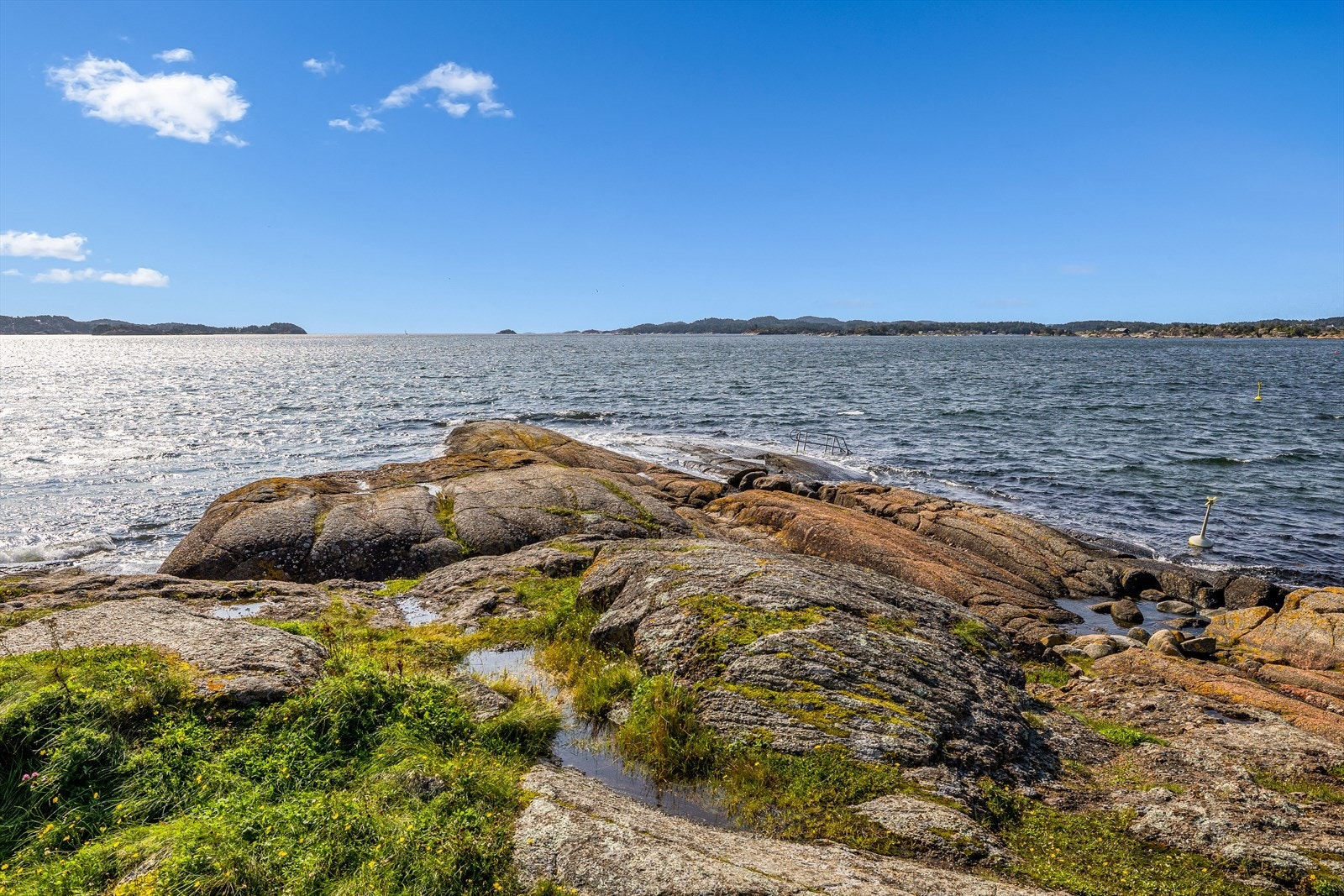 I nærområdet finner du idylliske kyststier med et rikt fugleliv, store friområder og mangfoldig flora. Galleribilde