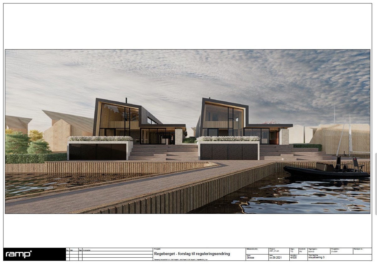 Illustrajon er hentet av Ramp Arkitekter, foreløpig skisse ikke byggesøkt. Galleribilde